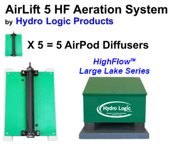 AirLift 5 HighFlow - Lake Aerator